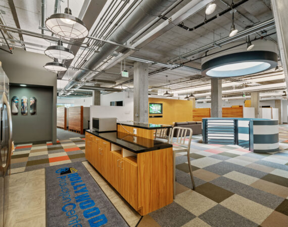 HPC’s Industrial-Chic Welcome Space