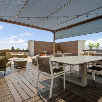 roof lounge area