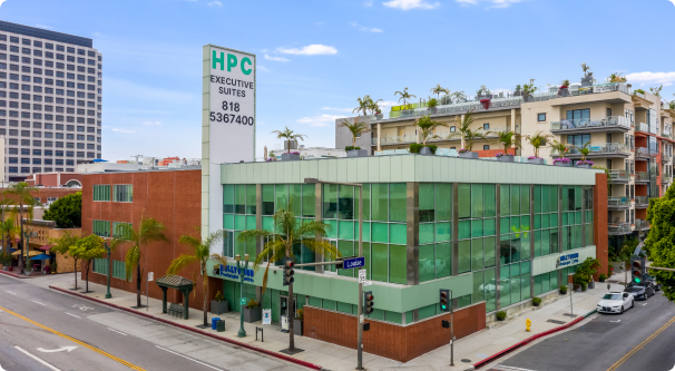 HPC executive suits building outside view