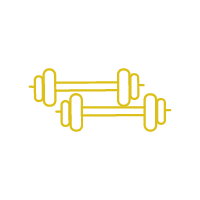 2 dumbbell icon